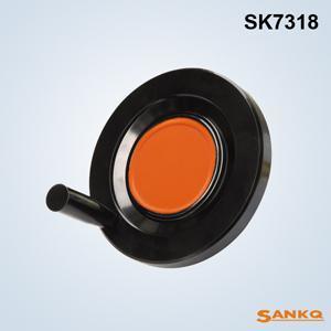 供應(yīng)SANKQ牌,SK7318塑蓋滿輻手輪，膠木手輪